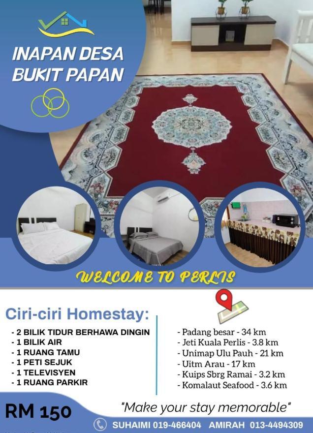 Апартаменты Inapan Desa Bukit Papan Куала-Перлис Экстерьер фото
